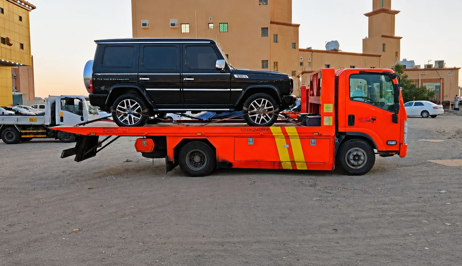 Saudi Fleet vehicle recovery and transport service in Saudi Arabia - gallery image 2